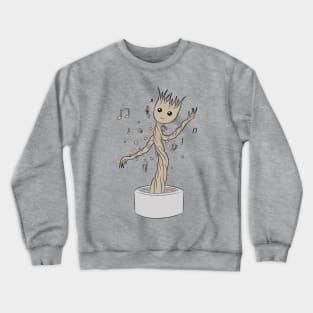 Groot Dance  Happy Crewneck Sweatshirt